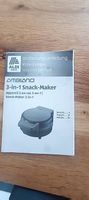 AMBIANO 3-in-1 Snack-Maker mit 2 Backplatten guter Zustand