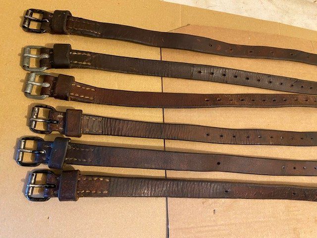 Sonstige Kleidung & Accessoires: 6 X  LEDERRIEMEN  CH ARMEE – Gebraucht aus Chur von silbermon 3