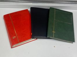 LOT 3x Album für Briefmarken /i411