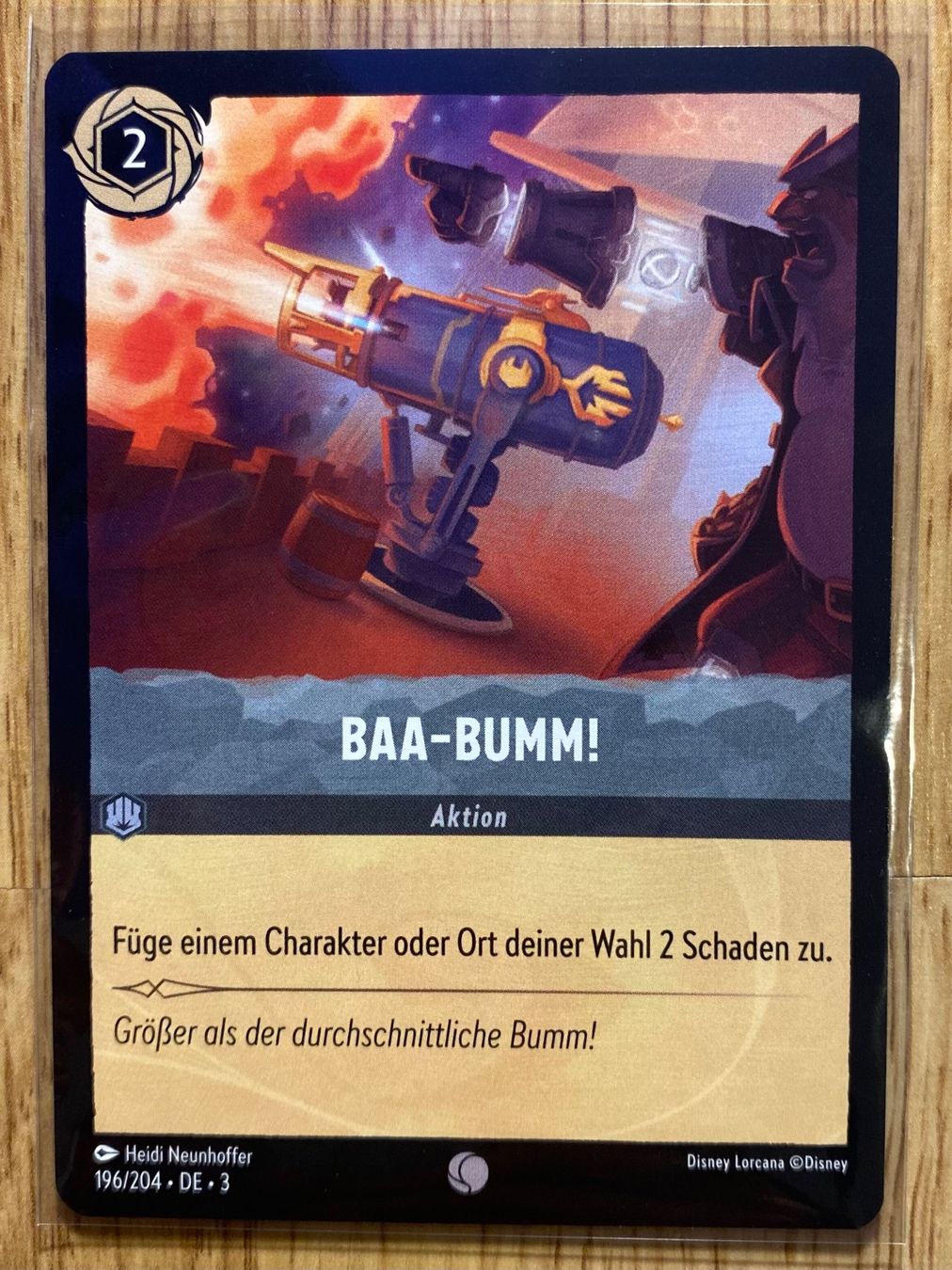 Disney Carte collezionabili: Baa-Buum! DE 196 Disney Lorcana 3 – Nuovo (secondo la descrizione) da Rafz venduto da SaintCruz