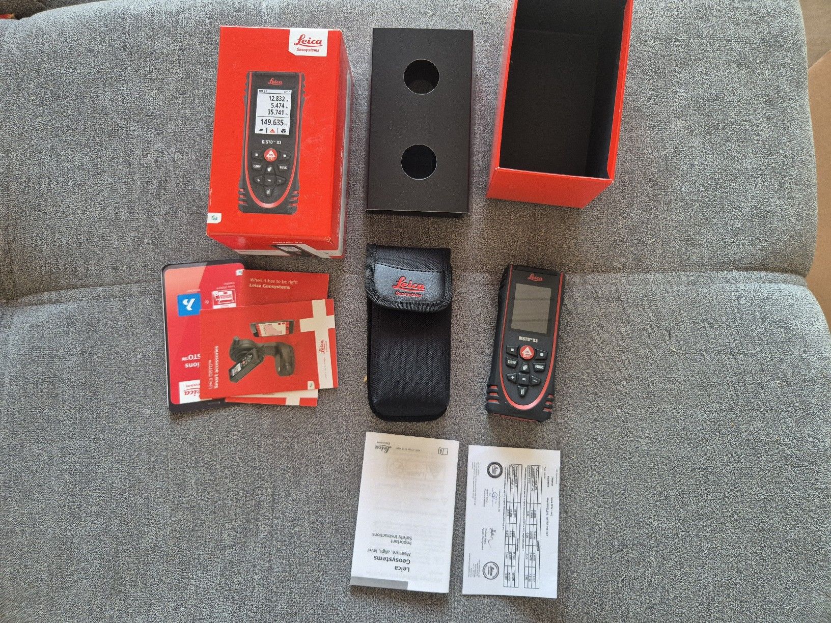 Leica Misurare: Distanzmessgerät Leica Disto X3 – Nuovo (secondo la descrizione) da Auw venduto da lar_p6dl 3