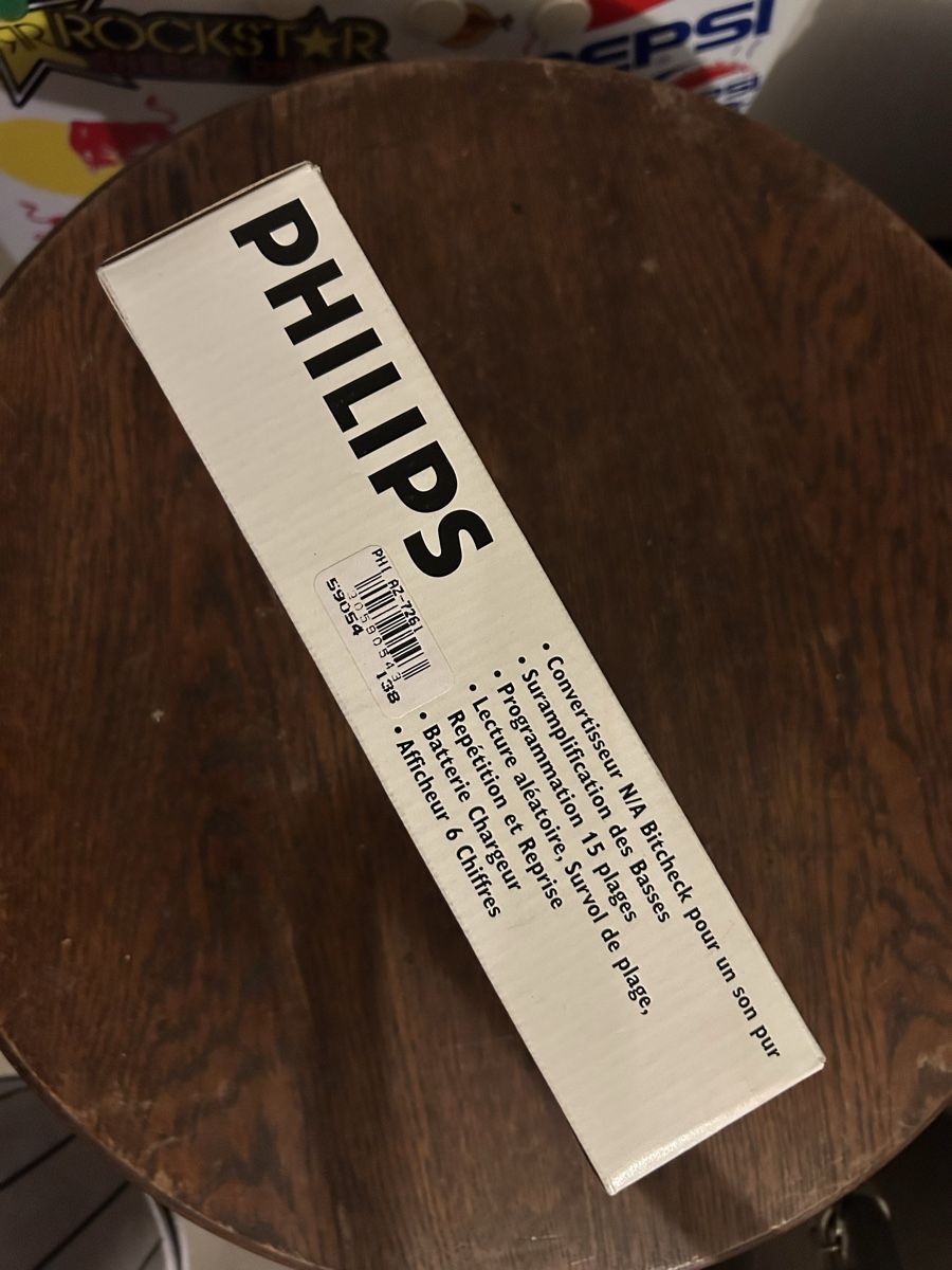 Philips Lettore multimediale portatile: Lecteur CD portable Philips AZ7261 avec chargeur – Nuovo e nell'imballaggio originale da Thierrens venduto da Bigla 6