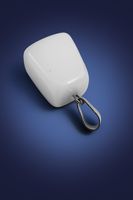 Pendentif pierre de lune blanche élégante