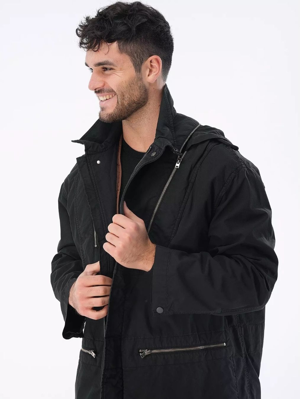 Closed Jacken: Closed Schwarzer Winter Parka mit Kapuze, NEU, GrösseM – Neu und originalverpackt aus Amriswil von newschweiz 4