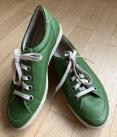 ECCO Sneaker grün Leder Gr. 36