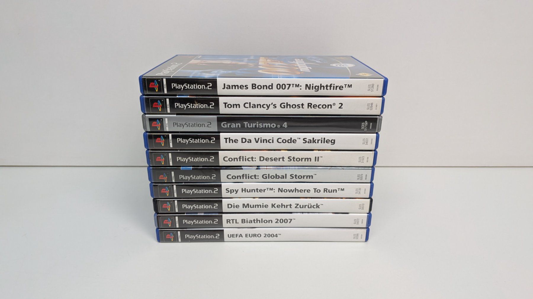Sony Console: PlayStation 2 Fat mit 2 Controller und 10 Games – Usato da Menziken venduto da mame18 3