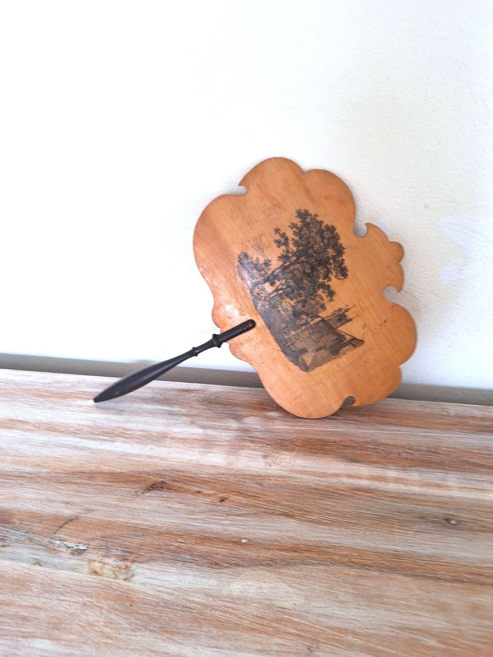 Tutte le decorazioni: Seltener antiker Fächer Holz – Usato da Erlenbach ZH venduto da Sondeiwendiz 1
