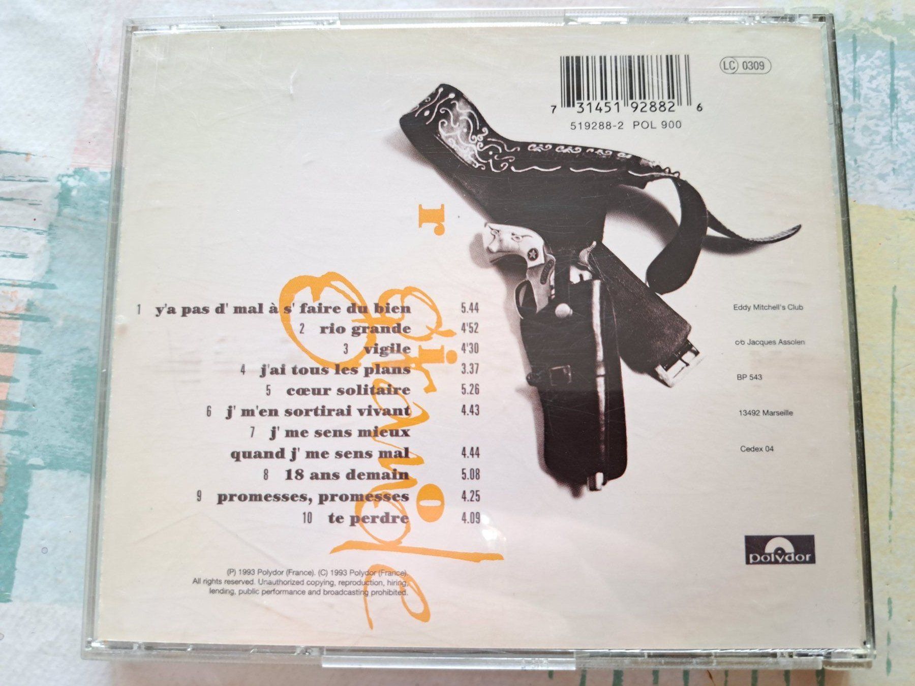 CD: Cd Eddy Mitchell - Rio Grande  – Usato da Pully venduto da bro_n52j 1