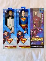 Titan Hero Figuren 3er Set: Iron Man, Superman, Green Lanter