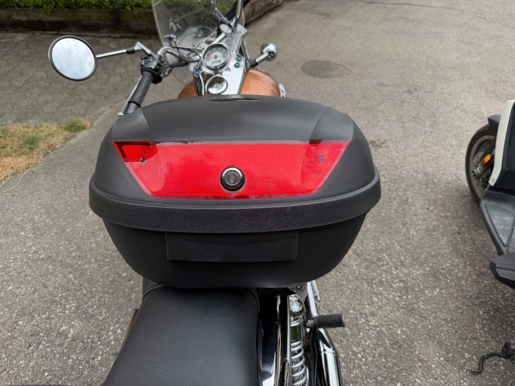 Topcase: Top Case 51L Motorrad black with reflector – Neu (gemäss Beschreibung) aus Lüchingen von qen_d99r 1