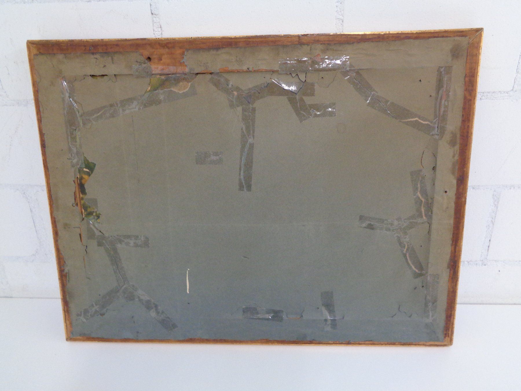 Tableaux: ANTIK OELGEMÄLDE 1919 SIG. JUGENDSTIL BILDERRAHMEN – D'occasion à Henggart par Pascha22 2