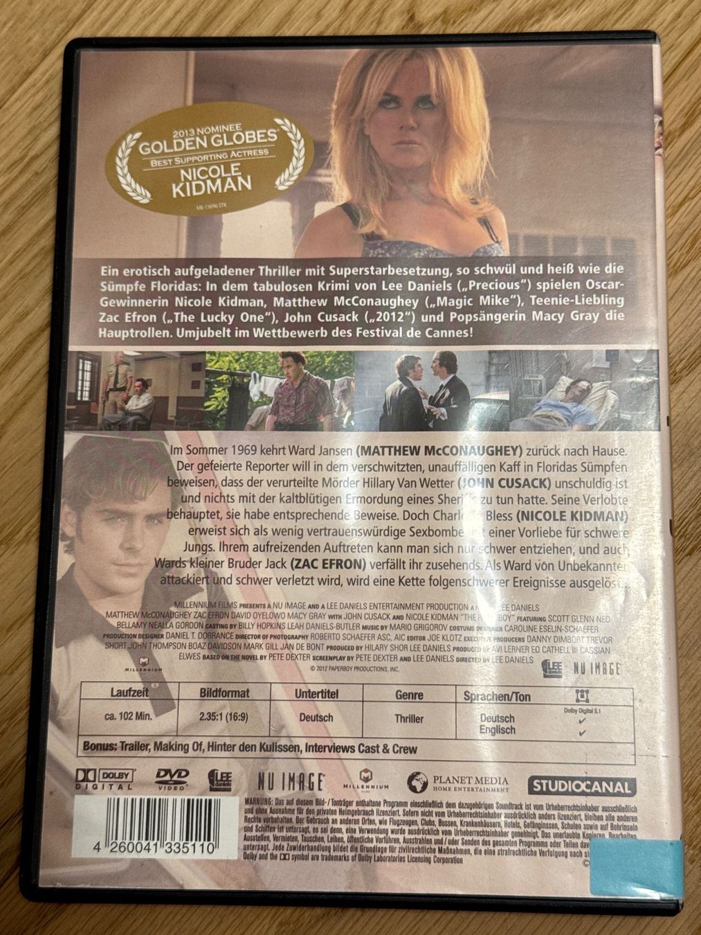 Tutti i DVDs: DVD // The Paperboy – Usato da Schönenwerd venduto da d.chiara 1