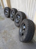 BF Goodreich 255/65 R17 All-Terrian + Stahlfelgen VW T5/T6