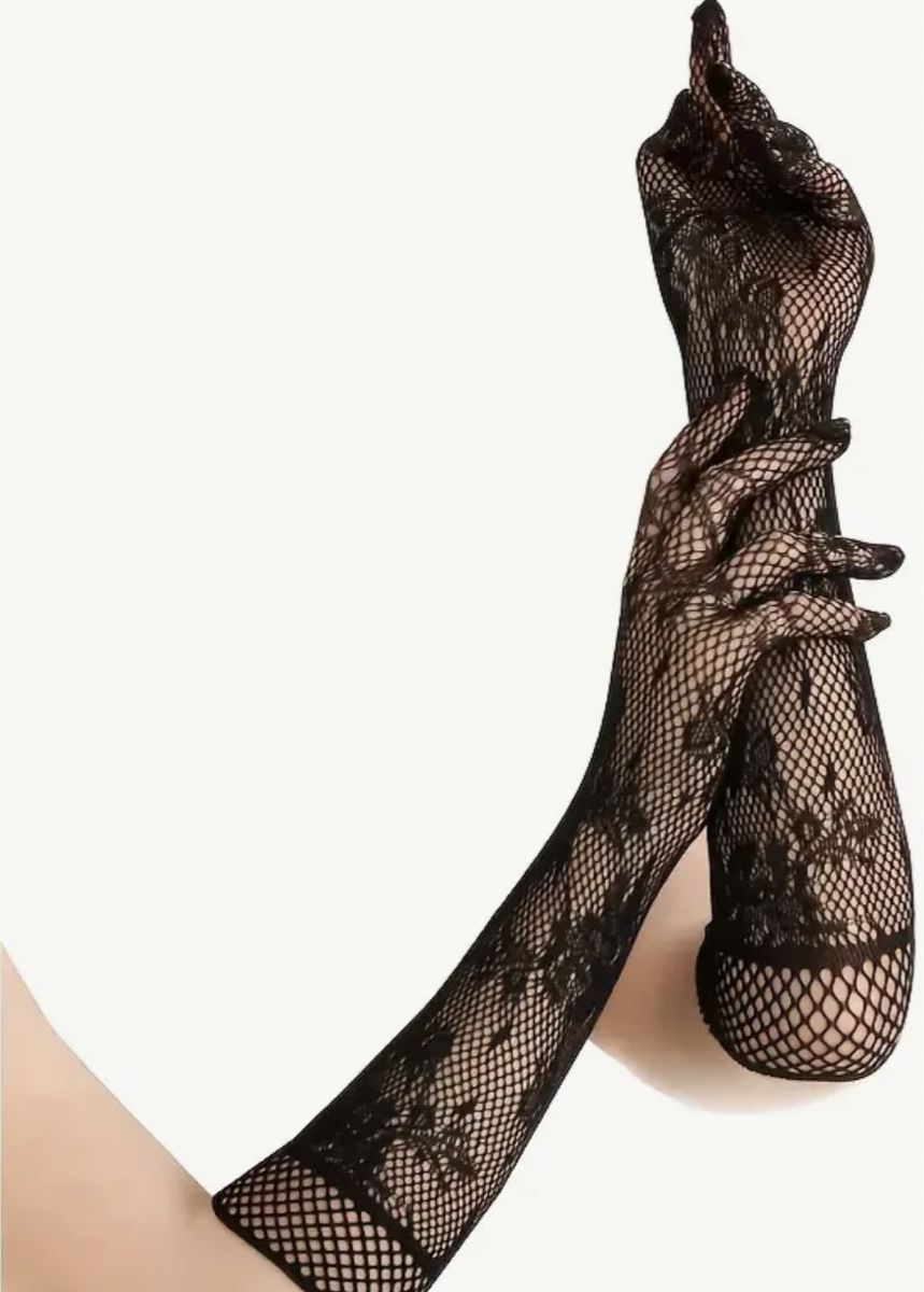 Guanti & manicotti: Chic Guanti Trasparente lunghe-1Size-nuovo – Nuovo e nell'imballaggio originale da Gordevio venduto da LanaZimm 3