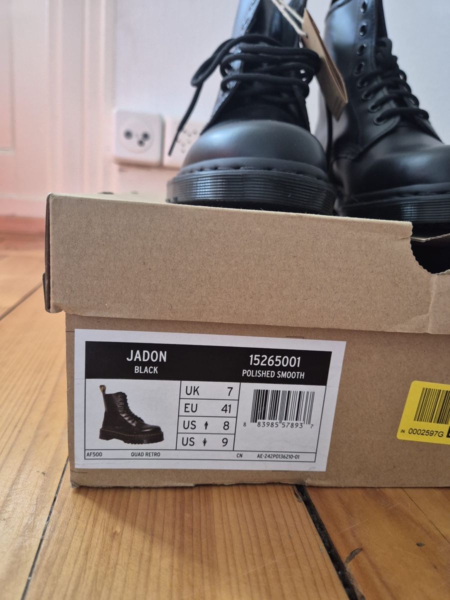 Dr. Martens Scarpe da uomo: Botte Dr.Martens Jadon – Nuovo e nell'imballaggio originale da Orges venduto da lat_l28l 2