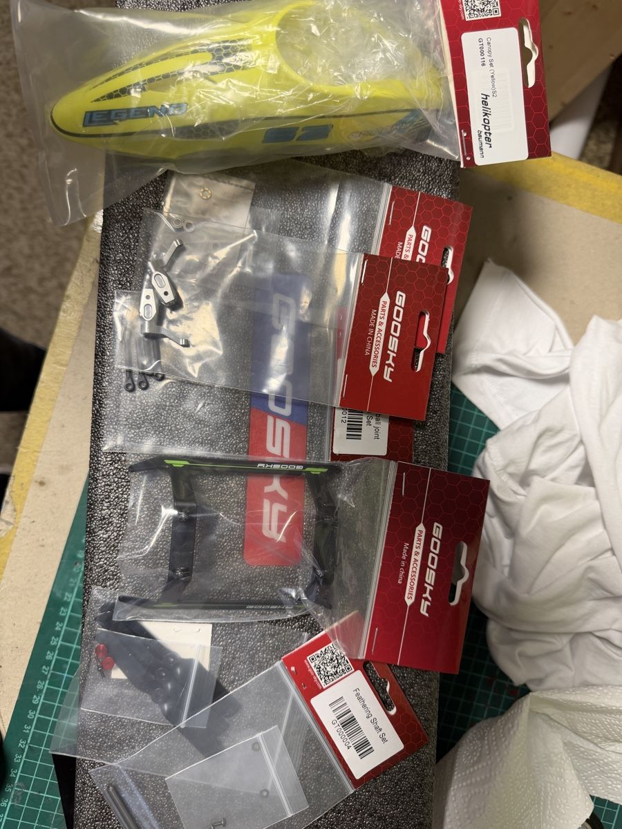 Goosky Modellismo RC: Goosky mit V-bBar Empfänger – Usato da Ibach venduto da Andy31 2