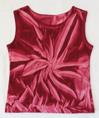 Batik Top Shirt aus 100% Baumwolle