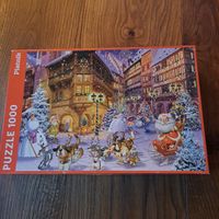 Piatnik Puzzle 1000 Teile Weihnachtsmotiv gebraucht