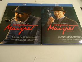 Kommissar Maigret Rowan Atkinson Blu-ray STAFFEL 1 +2