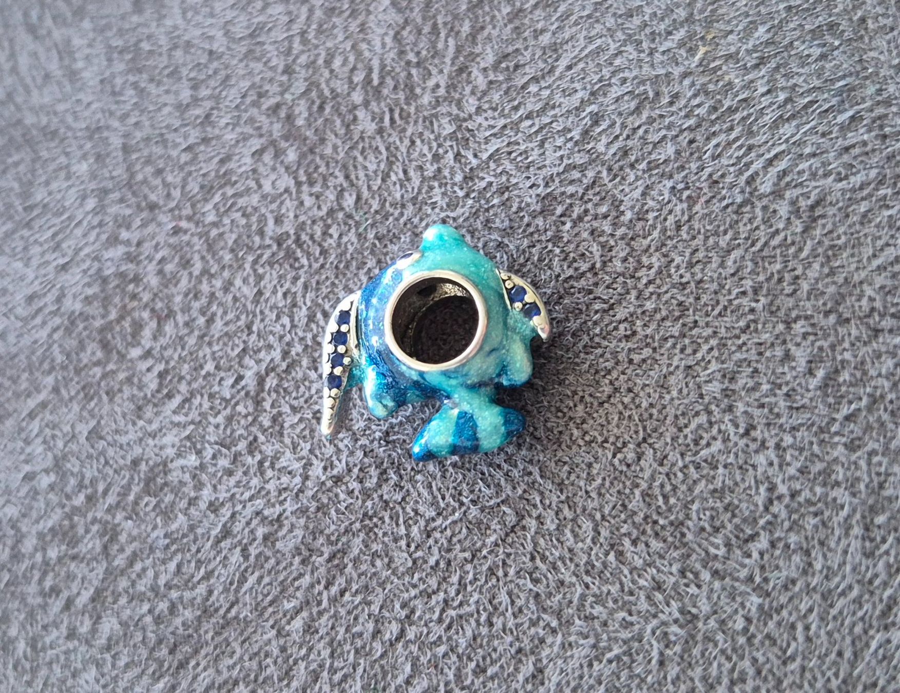 Anhänger: Silber Charm Fisch +Garantie – Neu (gemäss Beschreibung) aus Rotkreuz von Carbone_Bijou-Shop 2