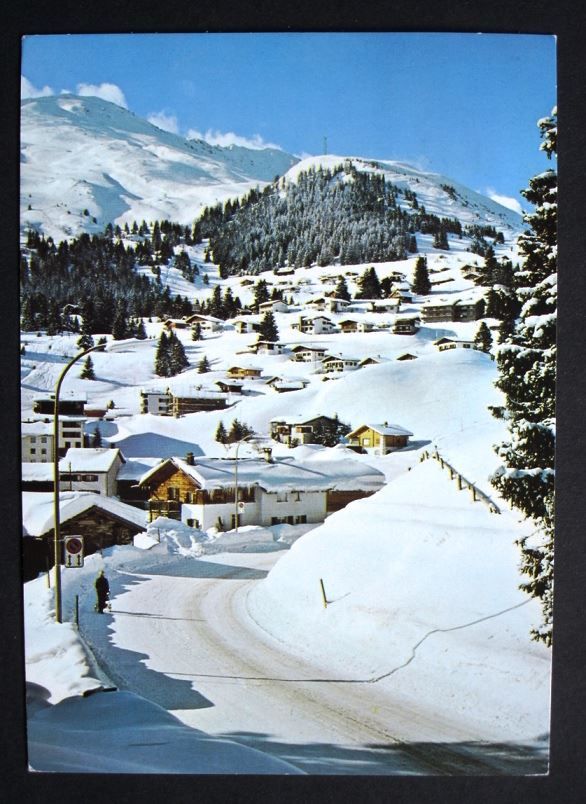 Ansichtskarten: VALBELLA-LENZERHEIDE mit Stätzerhorn – Gebraucht aus Jona von philajona