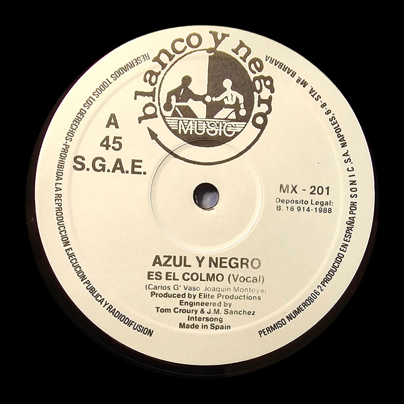 Schallplatten: Azul Y Negro – Es El Colmo – Gebraucht aus Wahlen b. Laufen von Cg10 1