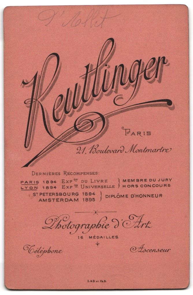 Fotografie & Manifesti: Fotografie Reutlinger, Paris, Schauspiel – Usato da Berlin venduto da bartko-reher 1