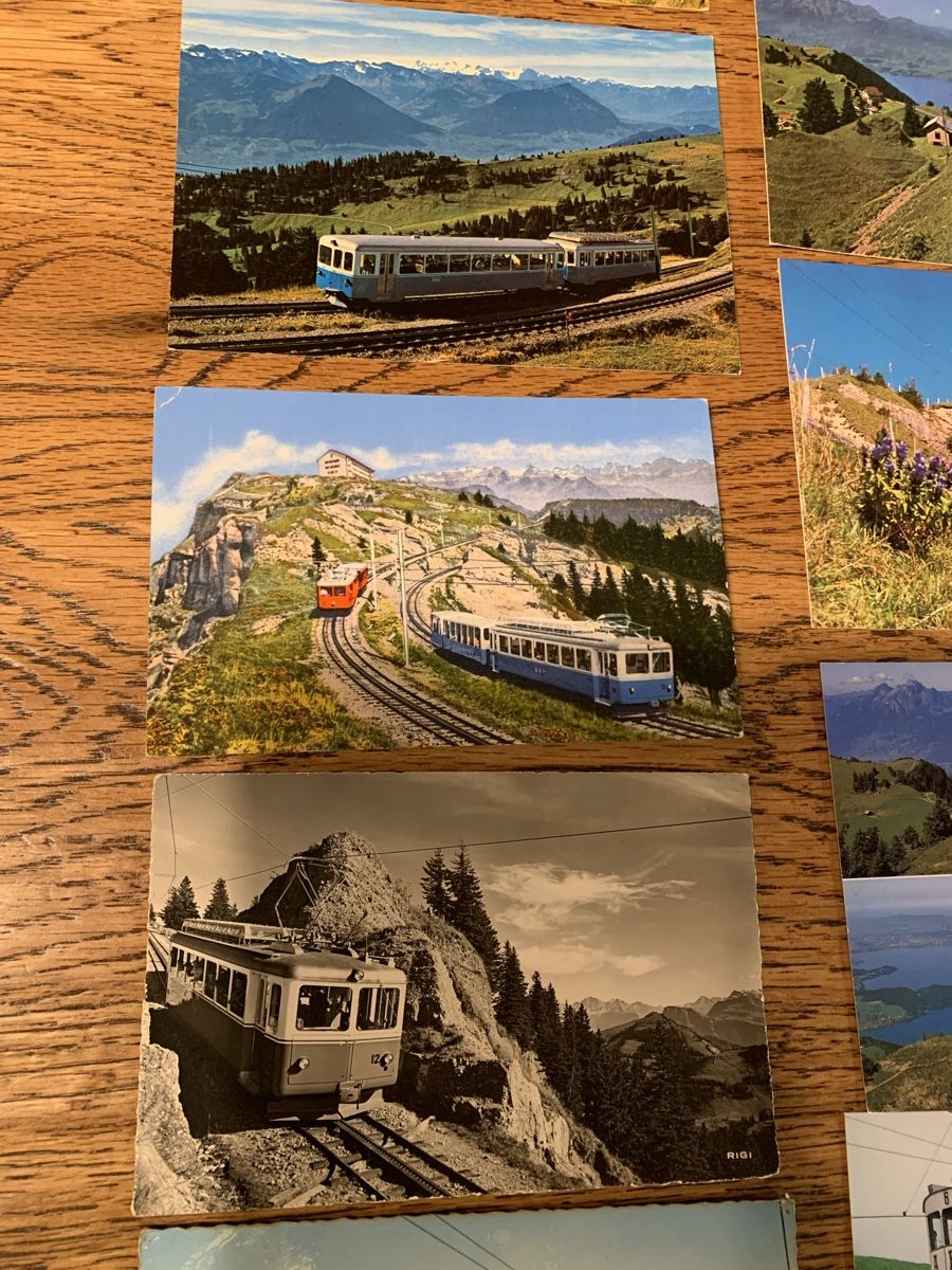 Modelleisenbahnen: Ansichtskarten Rigi Bahnen – Gebraucht aus Winden von EmilNeu 6