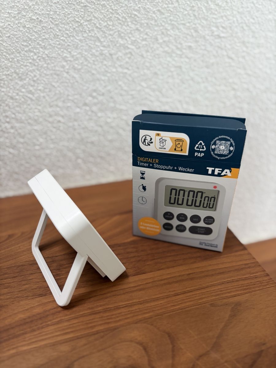 Orologi: TFA Digitaler Küchen-Timer, Stoppuhr, Wecker - Neuwertig! – Nuovo (secondo la descrizione) da Studen BE venduto da Milaic 1