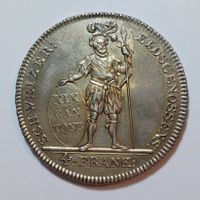 4 Franken 1812 Aargau vz-stgl