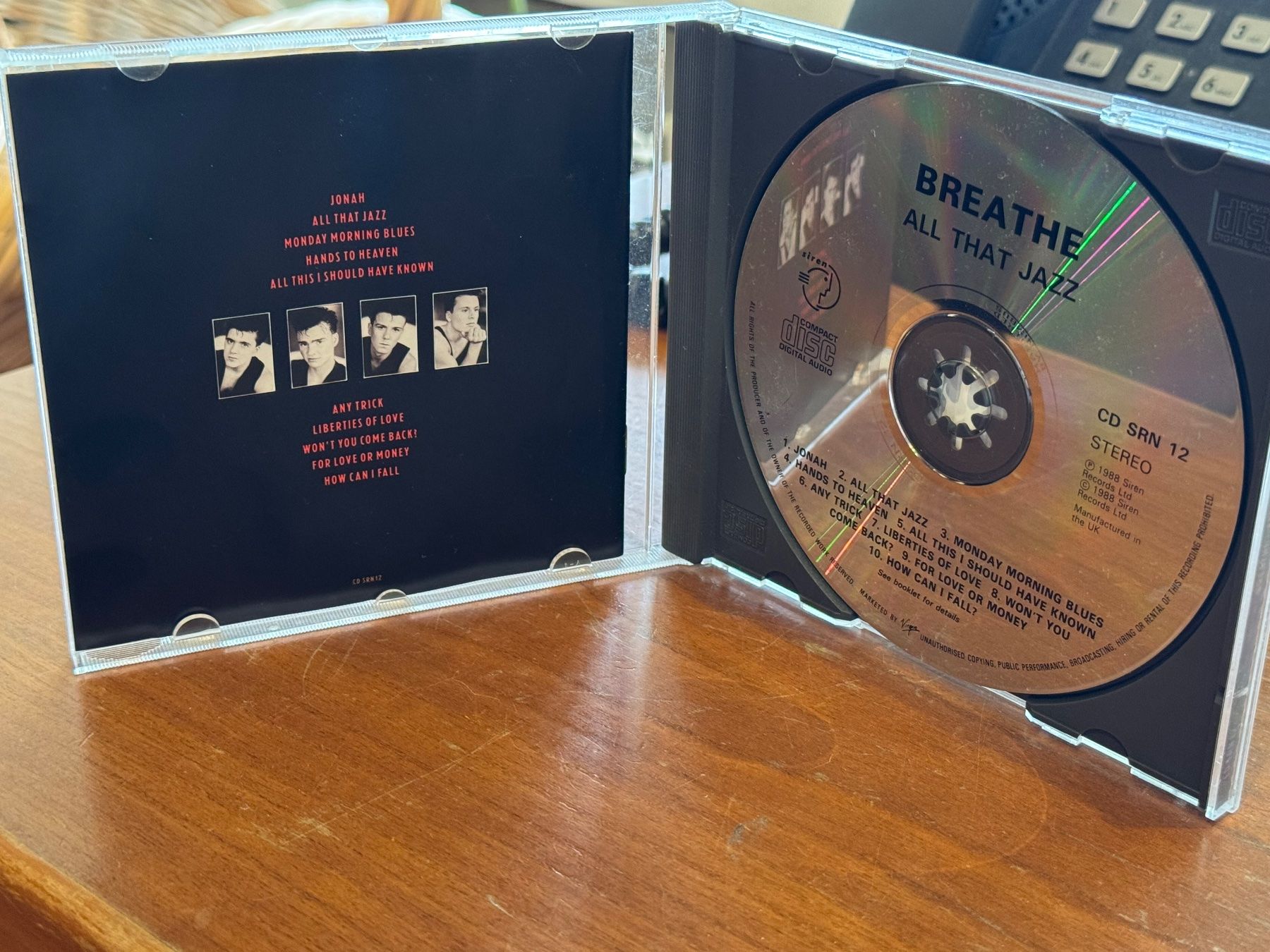 CD: Breathe - All That Jazz - HG42C – Usato da Küsnacht ZH venduto da swisssales.net 2