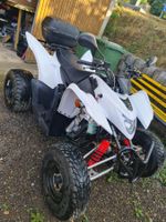 Quad Aron Cobra weiss mit Topcase gebraucht in gutem Zustand