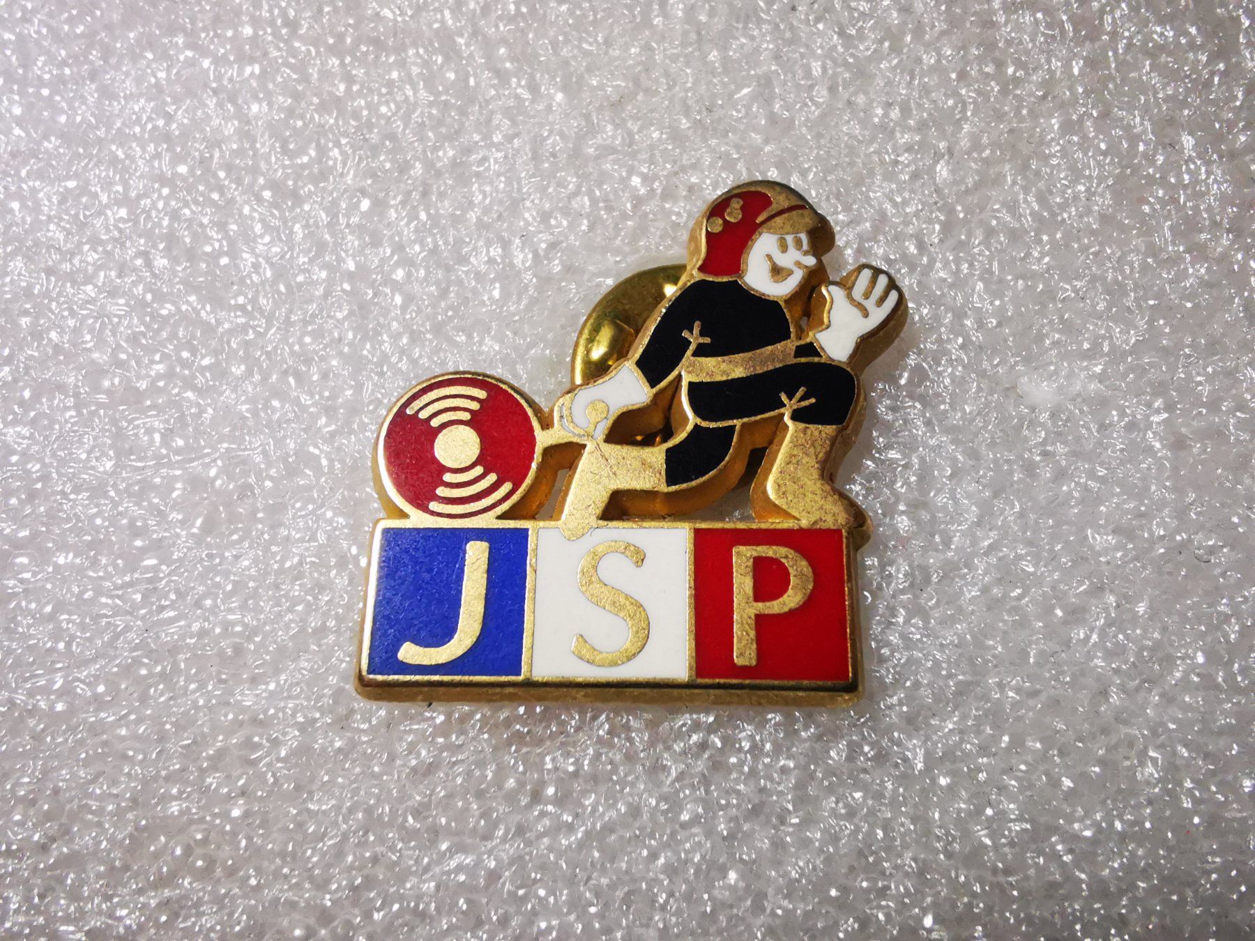 Placchette & Badge: Ansteckpin 8: JSP – Usato da Oppligen venduto da Pin-Fall-Shop
