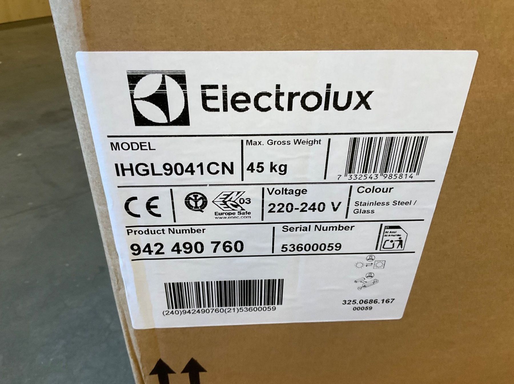 Electrolux Cappe di aspirazione: Electrolux Inselhaube IHGL9041CN – Usato da Aedermannsdorf venduto da pat_n9hv 5