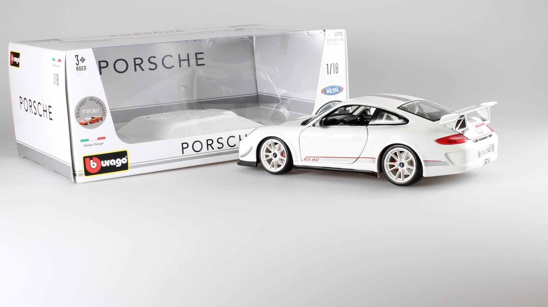 Bburago Modellini d'auto: Porsche 911 GT3 RS 4.0 997 – Usato da Gossau SG venduto da mifab
