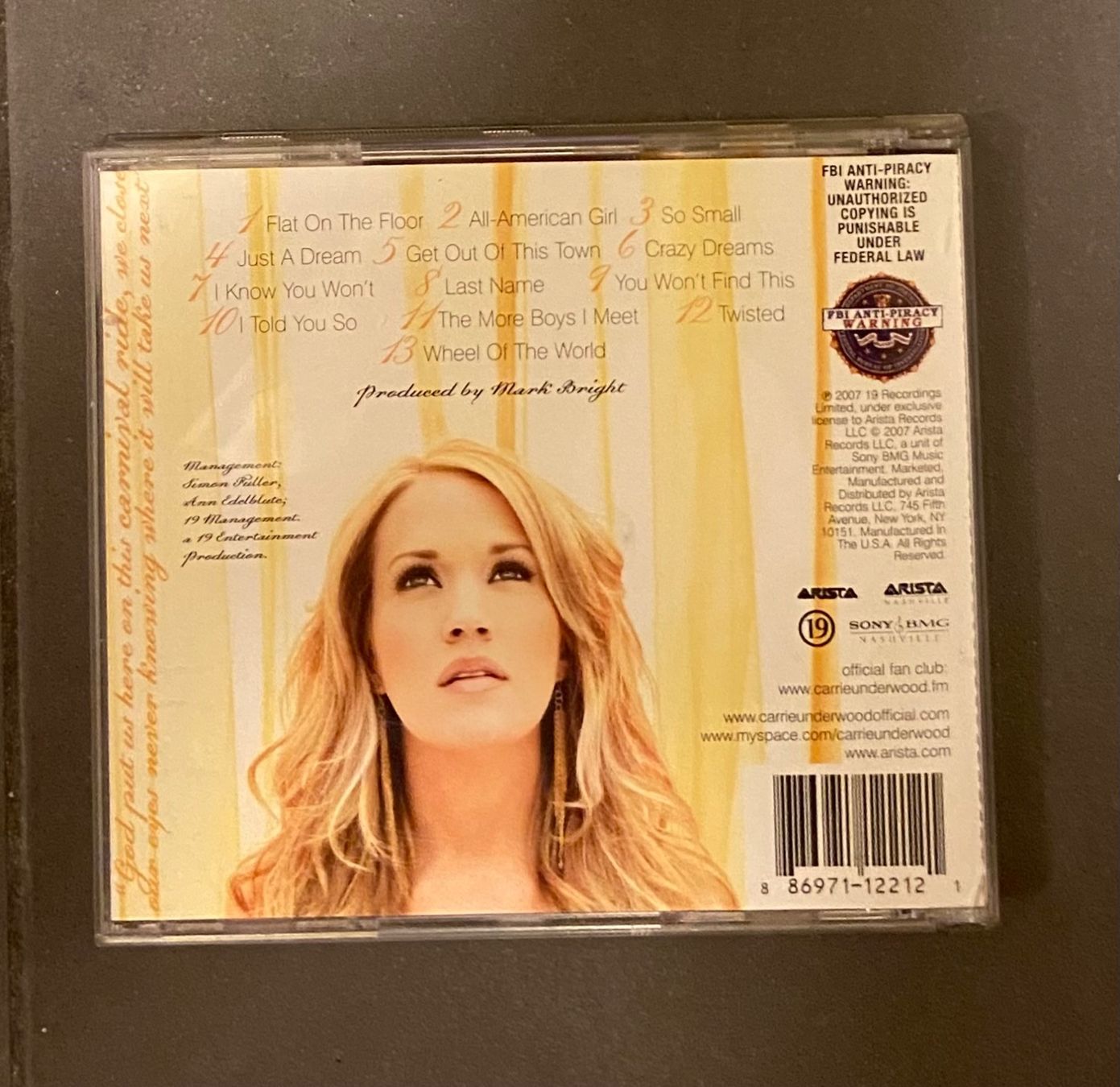 CDs: Carrie Underwood CD Carnival Ride – Gebraucht aus Luzern von Lycka 1