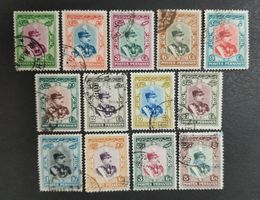 Persien/Iran 1929, Reza Shah Pahlavi, LoT gestempelt