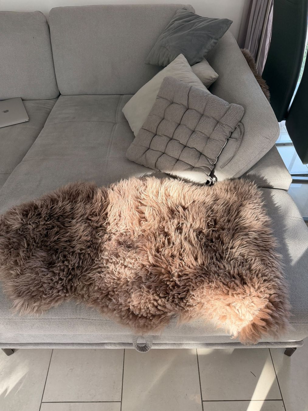 Ikea Tappeti: Schaffell 4 Stück Hellbraun – Usato da Montagnola venduto da Vol24 1
