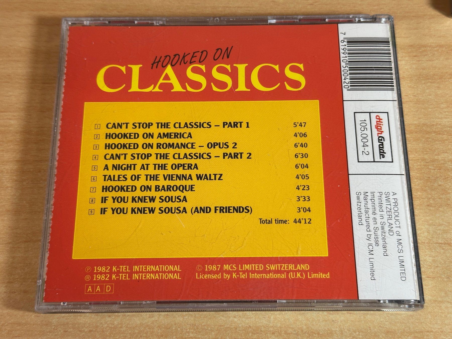 CD: Louis Clark The Royal Philharmonic Hooked On Classics 3 CD – Usato da Rikon im Tösstal venduto da Alpenmutz 5