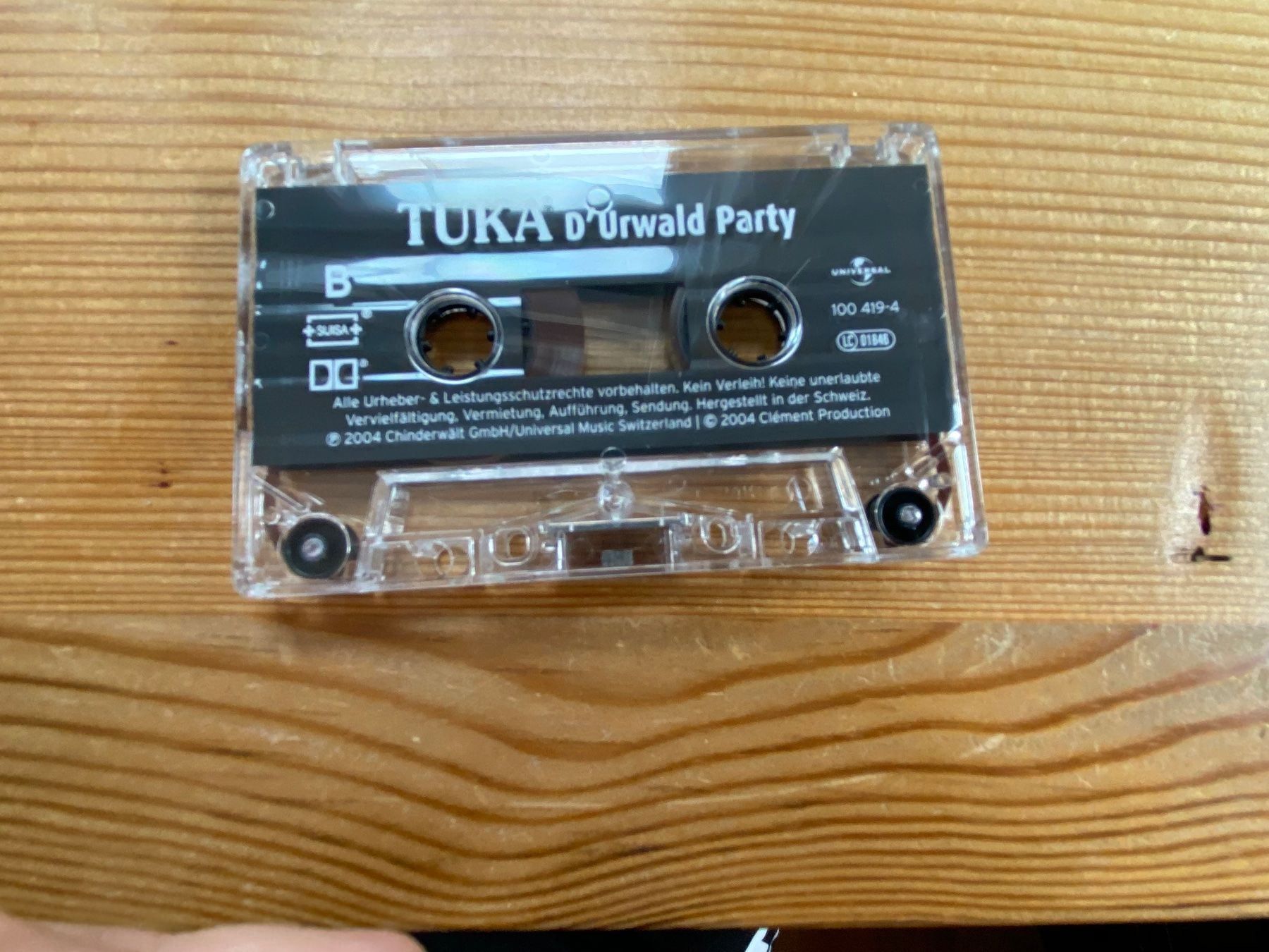 Kompaktkassetten: Kassette - Tuka - D‘Urwald Party – Gebraucht aus St.Gallen von kingsamas 6