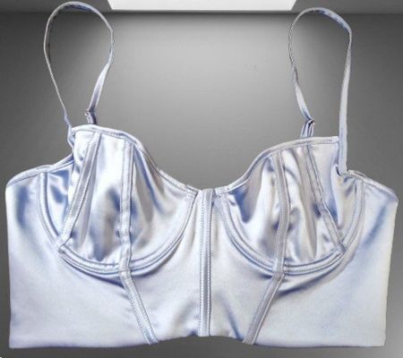 💜 Sexy Push Up Bügel-BH "WHITE FOX" mit Reißverschluss 🌟💫