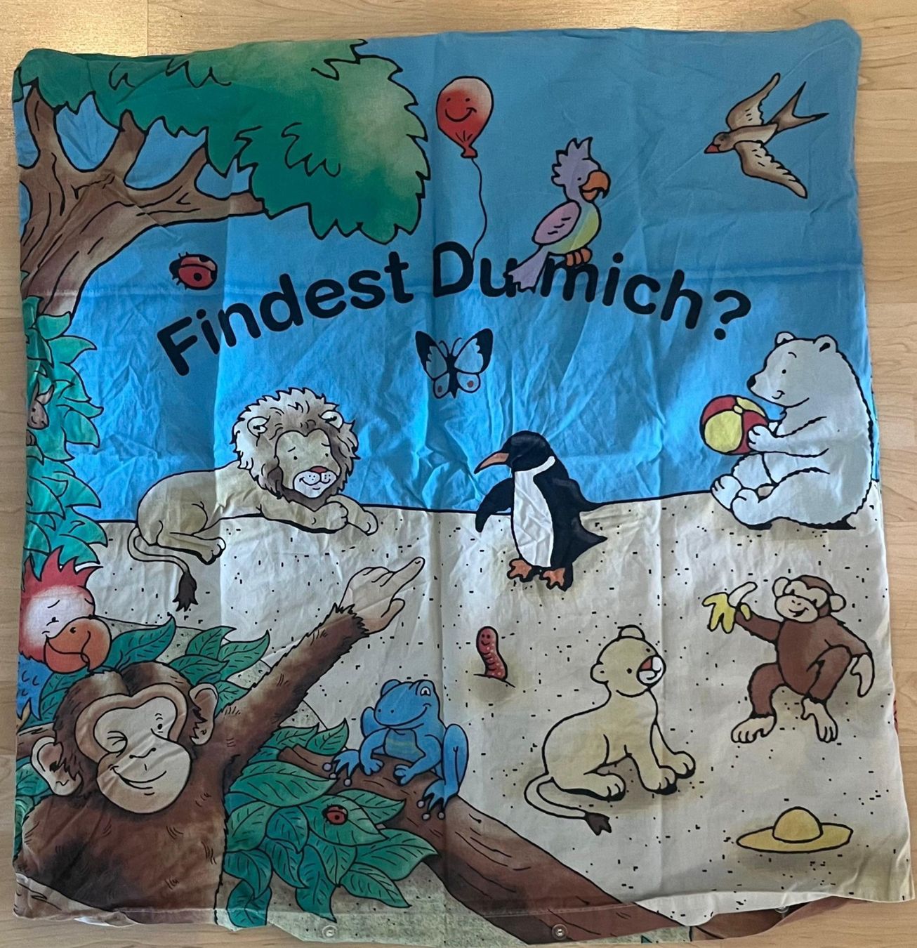 Coperte: ZOO - FINDEST DU MICH ? - KINDERBETTBEZUG – Usato da Jona venduto da Humpys 1