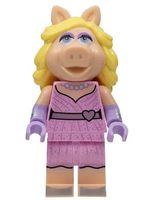 Lego Minifigures The Muppets "Miss Piggy" - coltm-6 Used