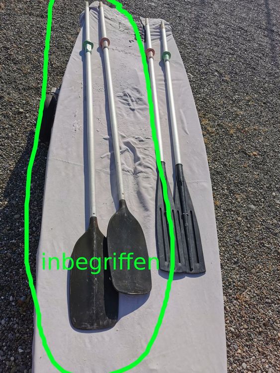 Skiff ruderboot Virus Yole 1er 2er mit Slipwagen 1paar Ruder (Gebraucht ...