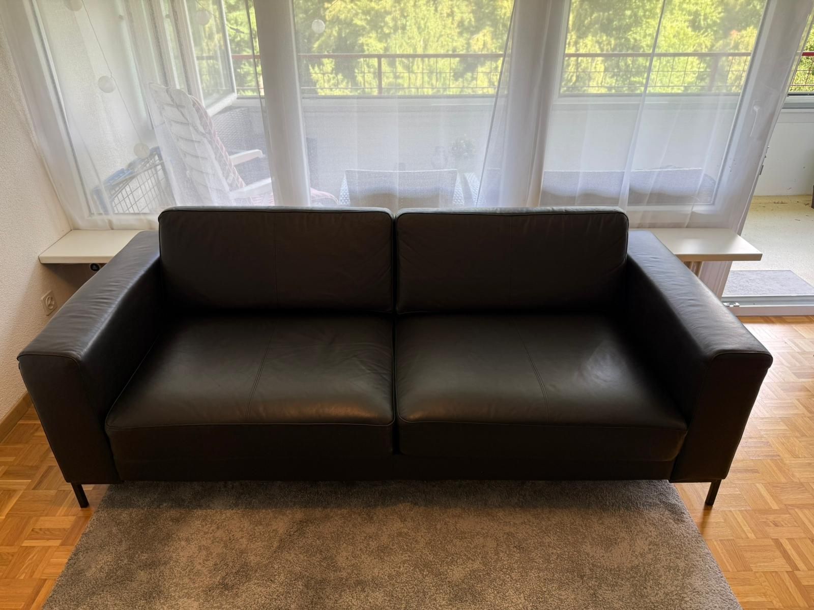 Ikea Sofas: Ledersofa – D'occasion à Aarau par jul_96zx 1
