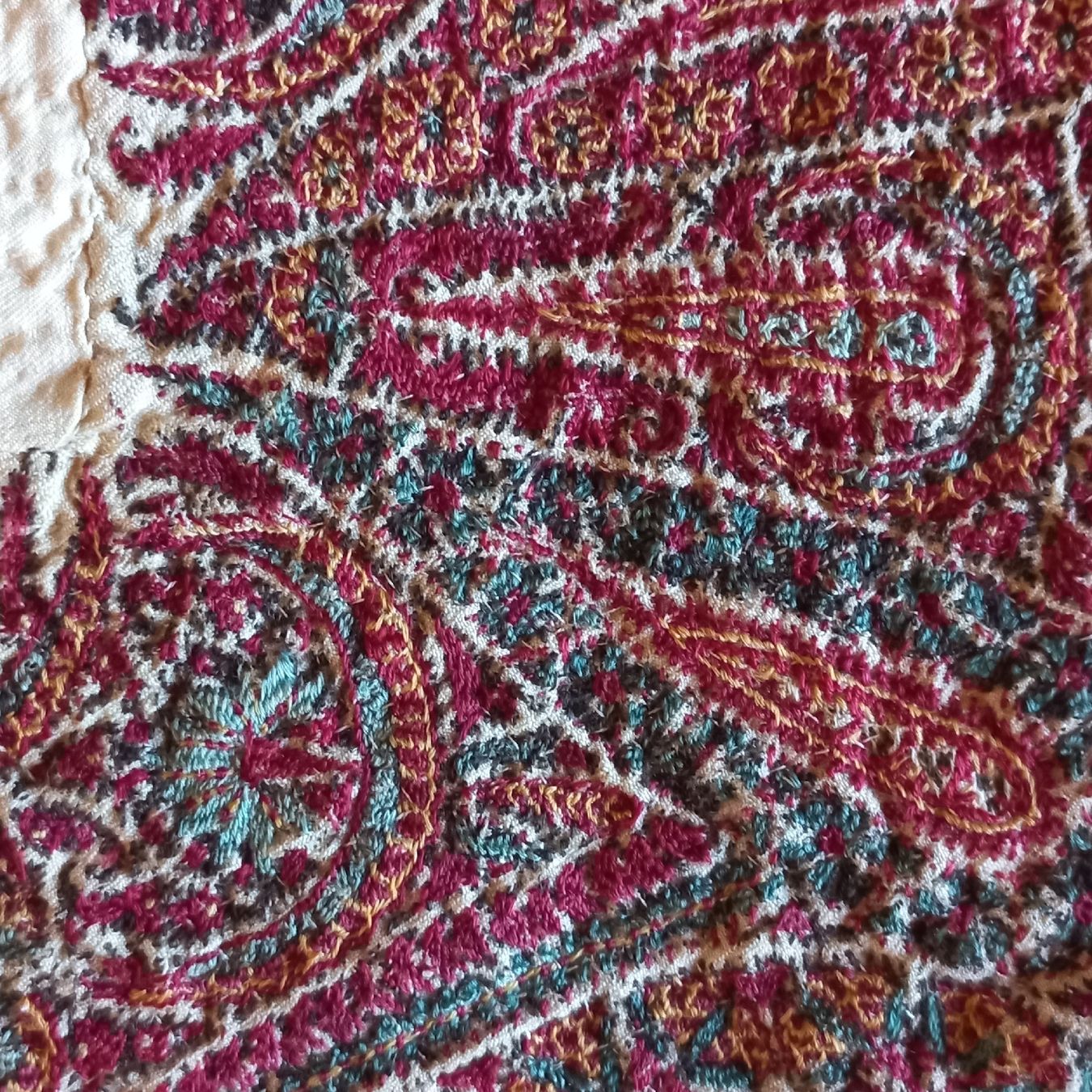 Stoffe: Antique Termeh Qajar plus que 120 ans. – Gebraucht aus Dompierre FR von fat_xth5 7