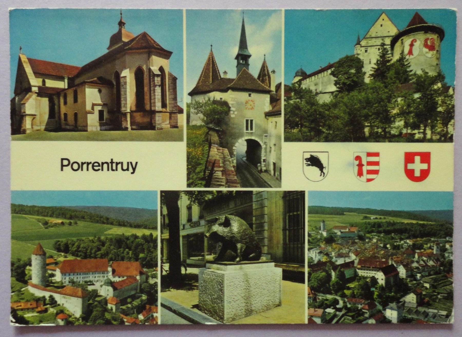 Cartoline postali: Porrentruy – Difettoso da Fétigny venduto da Billy2miny