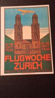 AK *Flugwoche Zürich 1910* (Repro)