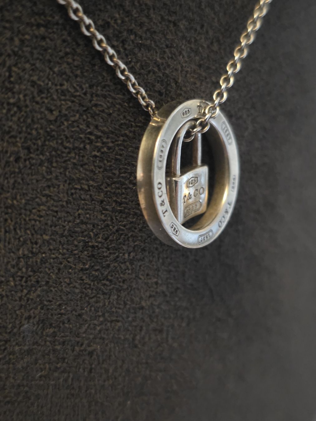 Tiffany & Co. Catenine: Tiffany & Co. 925 Silber Kette & 2 Anhänger – Usato da Binningen venduto da lieblingsstyle 5