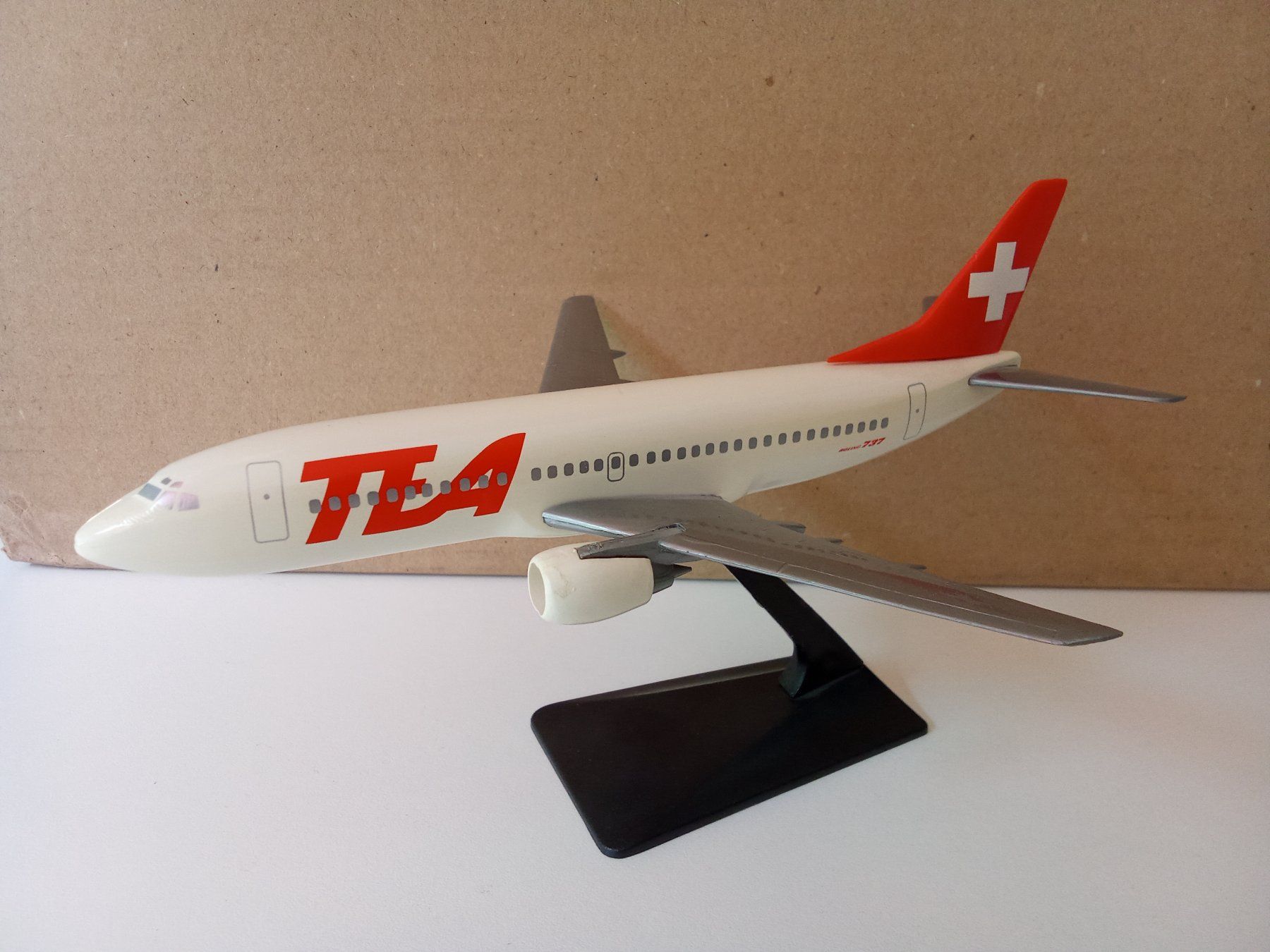 Kit di modellismo & Modellini statici: Aviatik Flugzeugmodell der TEA Switzerland Basel – Usato da Bilten venduto da Bora3